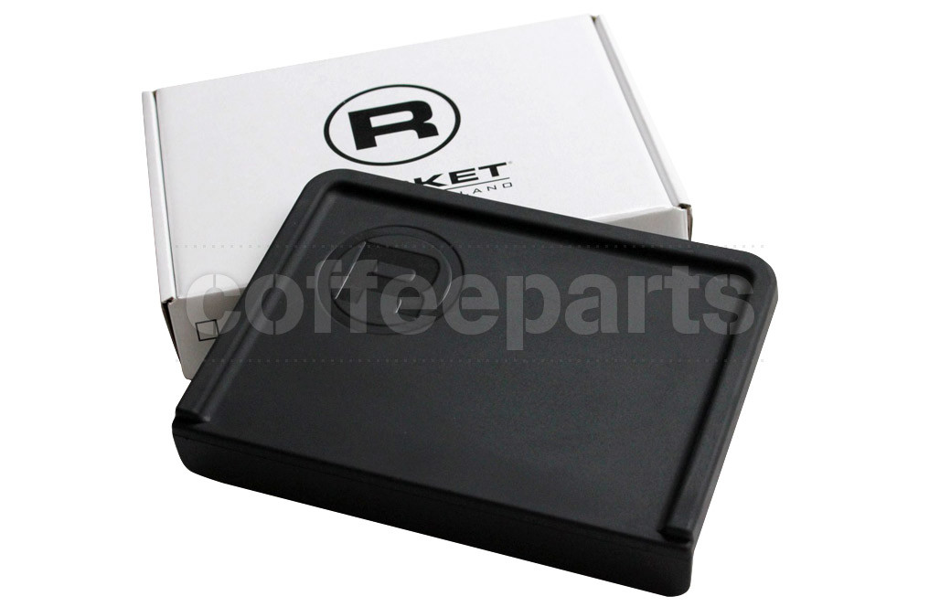 Rocket Corner Ridged Silicon Tamping Mat : Black