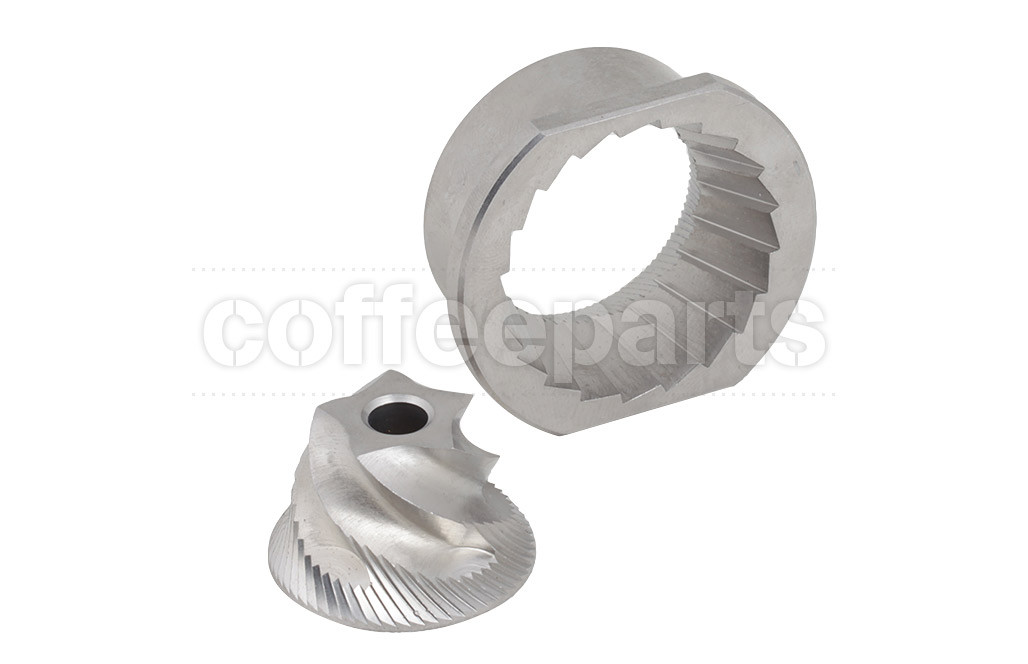 ROK Grinder 48mm Conical Steel Burrs 