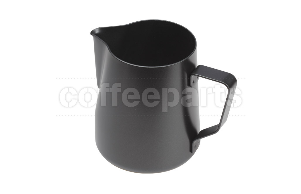 Rhino Wares Black Stealth Milk Jug | Coffee Parts