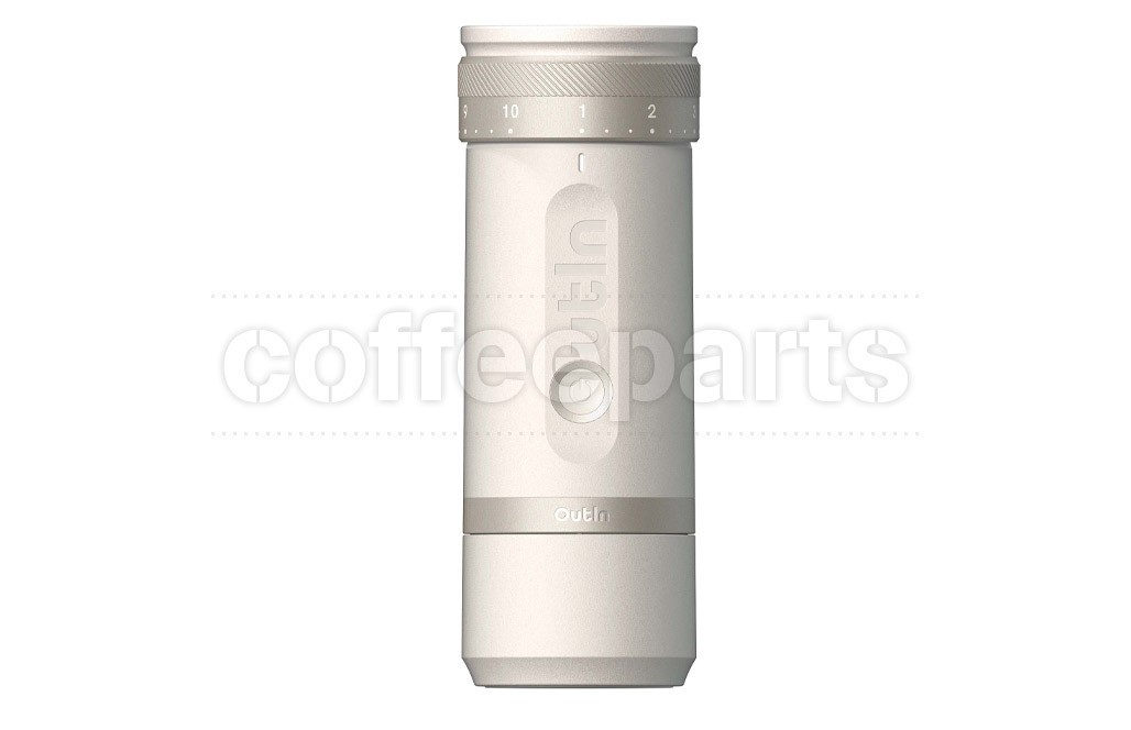 OutIn Fino Portable Electric Coffee Grinder: White
