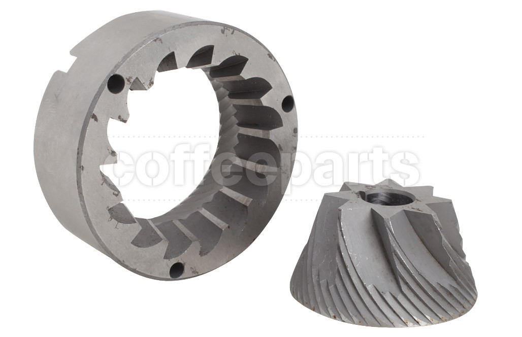 Conical burr shop