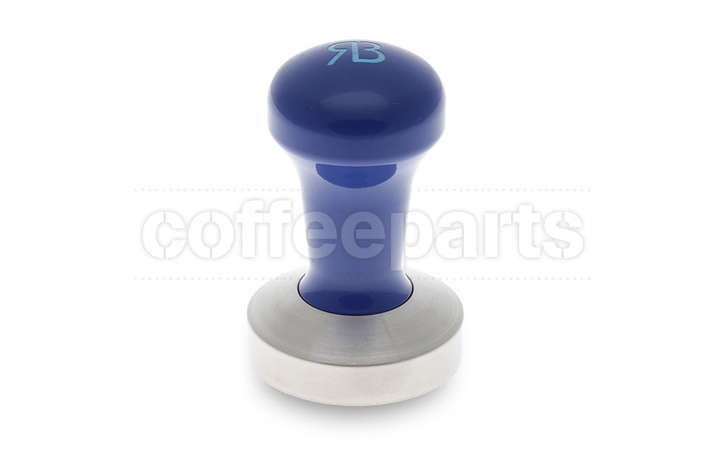 Reg Barber (RB) 58mm tamper w/ powder coated blue handle