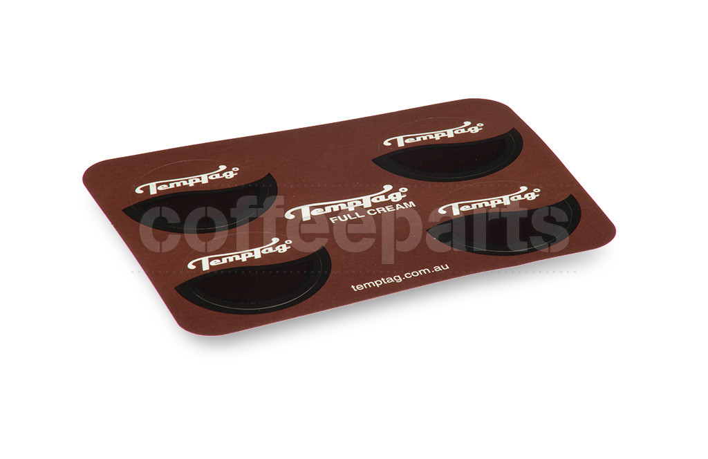 TempTag Full Cream Stickon Milk Jug Thermometer x 4 Stickers