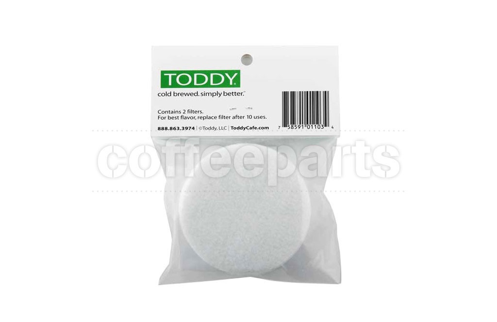 Toddy 2Pack Cold Brew Coffee Brewing Filters Coffee Parts
