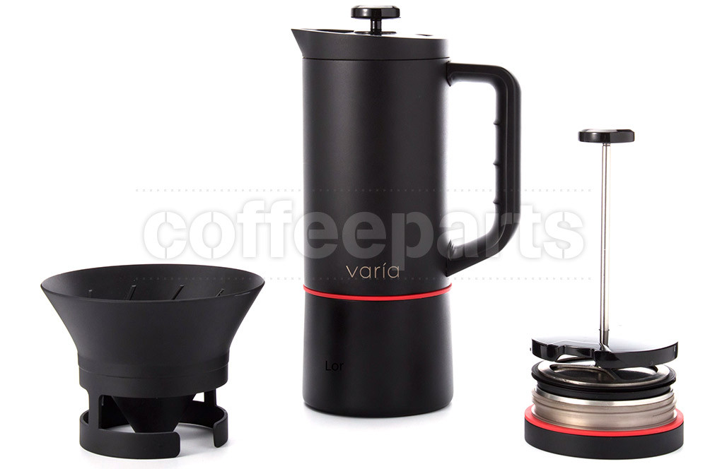 Varia Multi Brewer: Black, sleek design for versatile brewing