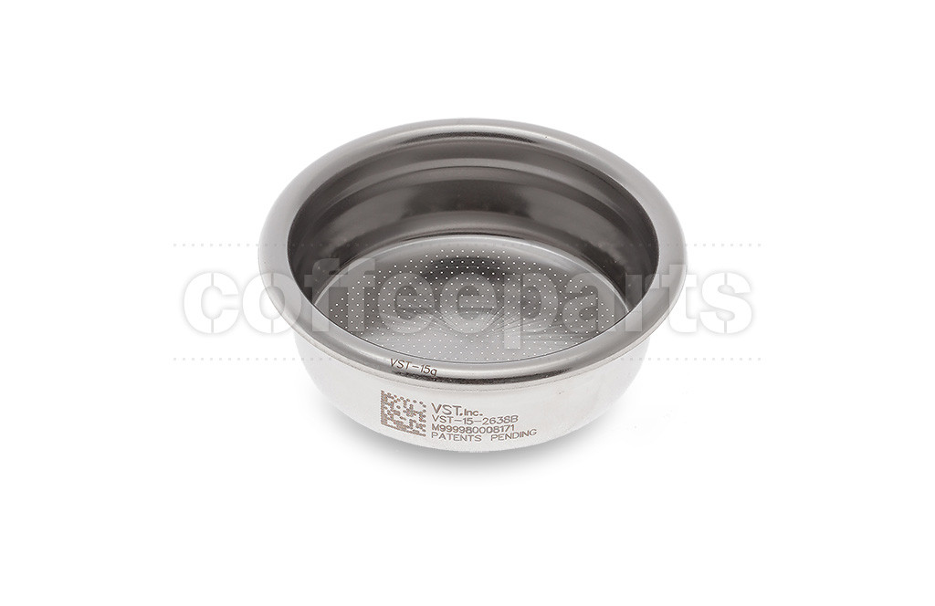 ﻿VST 15g RIDGED Precision Filter Baskets
