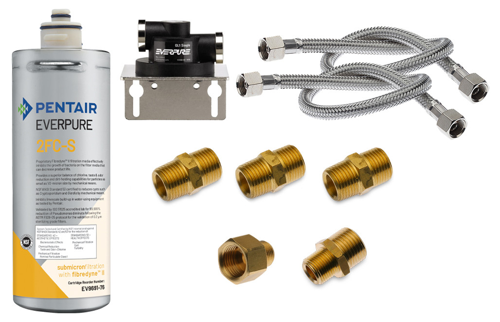 Everpure Small Home or Office water complete kit : Premium (2FC-S)