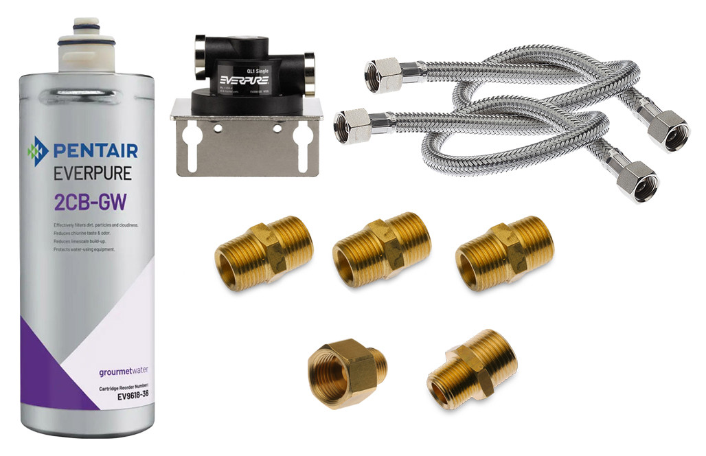 Everpure Small Home or Office water complete kit : Standard (2CB-GW)