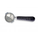 Portafilter with rubber handle (baskets and spouts not included)