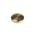 Reg barber 58.3mm tamper tamping base only: brass euro-curve 
