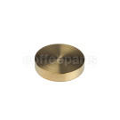 Reg Barber 58mm tamping base only: brass flat