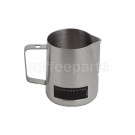 Latte Pro 600ml Milk Jug with built-in Thermometer: Satin