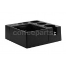 Muvna Large Multifunctional Coffee Station: 51/53/58mm Black