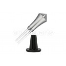 Pesado (WDT Tool) Clump Crusher with Stand: Metallic Silver