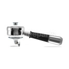 Pesado Hybrid Double Portafilter: Black/Silver - to fit 54mm Breville