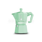 Bialetti 6 Cup Moka Exclusive Stove Top Coffee Maker: Green