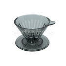 Timemore 1-Cup PC Crystal Eye Brew Coffee Dripper: Smoke