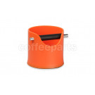  ﻿Crema Pro 110mm Coffee Grounds Knock Box: Burnt Orange