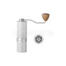 MHW-3Bomber Racing M1 Manual Coffee Grinder Silver/Maple 38mm Six Star Steel Burr