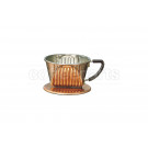Kalita 101 Copper Coffee Dripper (uses Kalita 101 Coffee Filters)