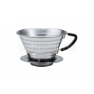 Kalita 185 Stainless Wave Coffee Dripper (uses Kalita Wave Filters)