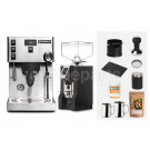 Rancilio Silvia PRO X / Specialita Espresso Machine Package: Silver