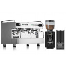 Rocket Boxer 2Gr (15A) Coffee Machine Package: Stainless