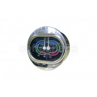 Double manometer/gauge 3/16 bar