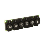 Touch Pad 6 Buttons 6 LED Silicone Membrane 16 Pin