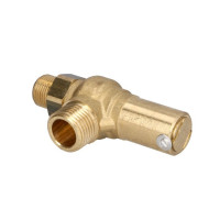 Safety Valve for Autocertified Boiler G. 3/8" M - 1/2" M - 1.8 Bar CE/PED Certified