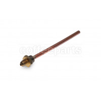 Copper inlet pipe 3/8-1/4 inch bsp