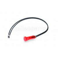 Red pilot lamp with wire 10d 220v