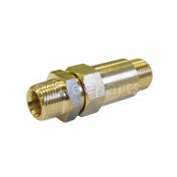 One-way pump valve 3/8m - 3/8m inch bsp