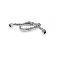 Stainless steel hose 3/8ff inch bsp thread 50cm
