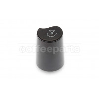 Steam grey knob ellisse