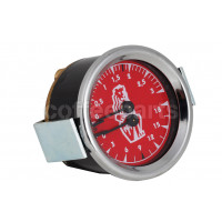 Linea PB Red Pressure Gauge