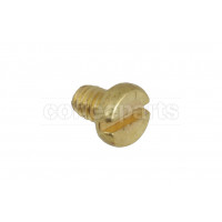 Brass screw 3X4 flat cylindr