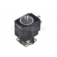 3-way flange valve, stainless steel,  230V