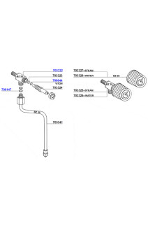 Bezzera - Steam and hot water valves 1