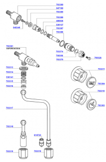 Bezzera - Steam and hot water valves 2