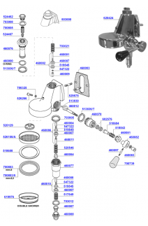 BFC - Group head e61 lever operated