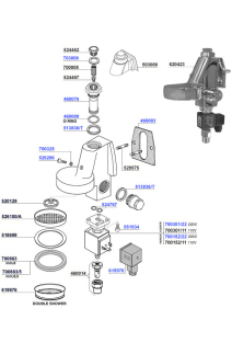 BFC - Group head e61 solenoid operated