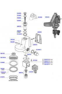 BFC - Group head e61 solenoid operated