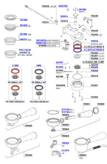 Black Eagle - Group Head Solenoid Operated and Portafilters