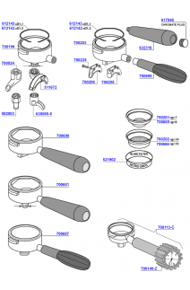 Cimbali - Portafilters and filter baskets 1