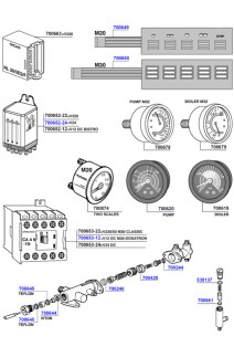 Cimbali - Touch pads, control boards and gauges