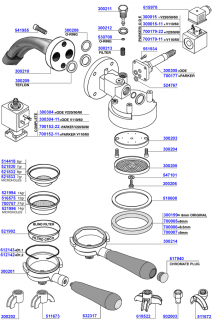 Conti - Group head solenoid operated and portafilters