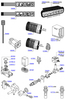 Elektra - Touch pads, switches and electrical components