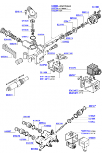 Faema - Water inlet valves 1