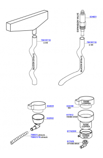 Faema - Expansion valve and drains